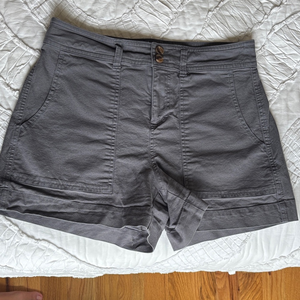 a new day Charcoal Women's Cargo Shorts
